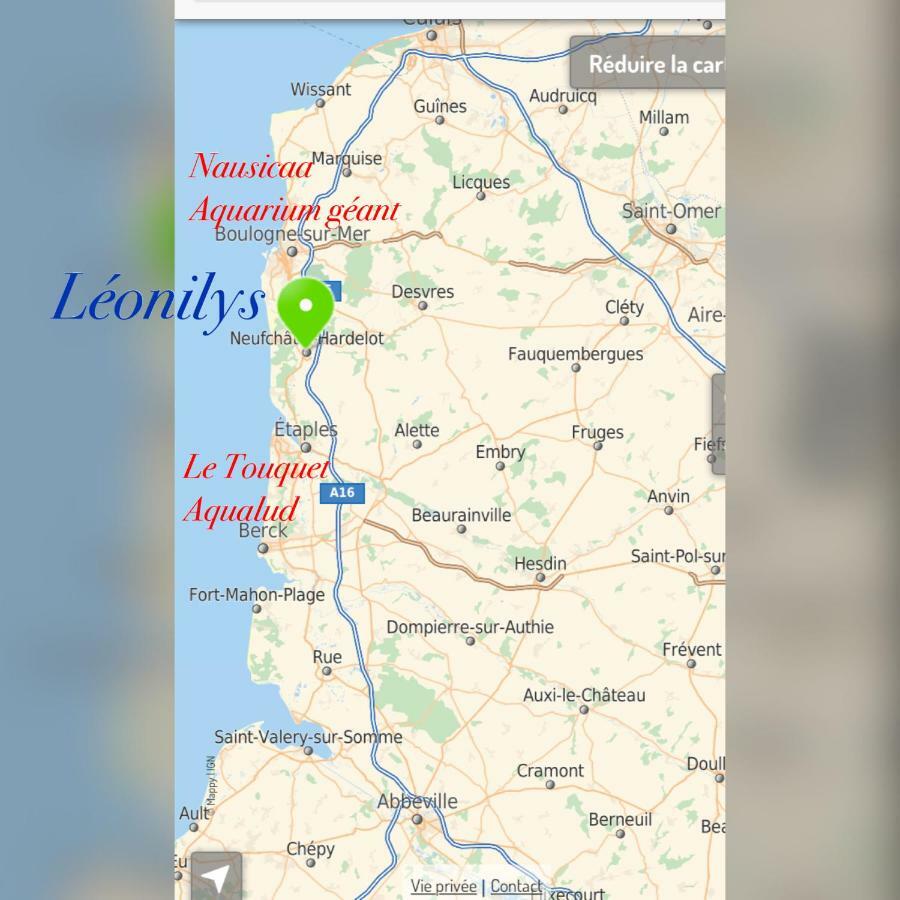 Neufchâtel-HardelotLeonilysアパートメント エクステリア 写真
